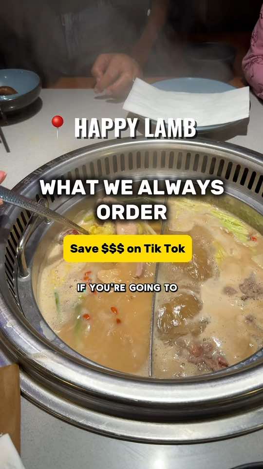 Happy Lamb in the Bay Area is our fave. We normally order the premium tier because of the wagyu and extras - so worth it and even better with a deal! Click on the link to get your deal and try Happy Lamb! @Happy Lamb Hot Pot  #septastemasterchallenge #sanfranciscolife #bayareafoodies #bayareaeats #bayareatiktok 
