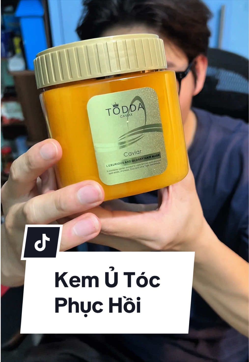 Không phải sợ kem ủ keratin này ổn mà #vbtun05ne #xh #xuhuong #matlech #chewing 