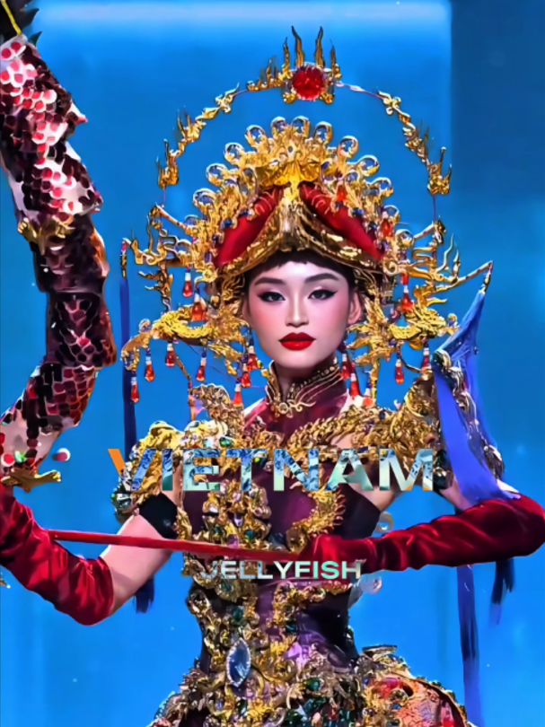First-time viewers might think this is AI 😭. #missgrandinternational #nationalcostume #fyp