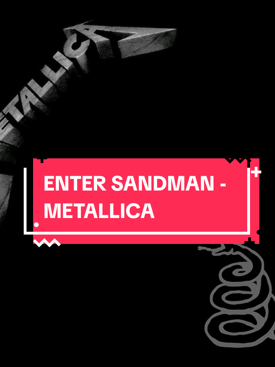 Enter Sandman - Metallica: #lyrics #metallica #rock #music #recomendation 