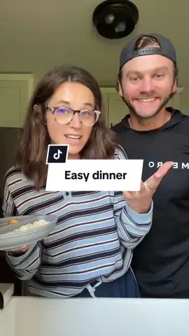 Proof that dinner can come from bags and boxes and still provide nutrients!!!! Xo, your dietitian bestie and mom friend!! #easydinnerideas #healthydinner #nutritiontips #dietitian #mom 