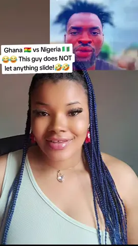 Ghana 🇬🇭 vs Nigeria 🇳🇬 😂😂 This guy does NOT let anything slide! His comebacks are something else! 🔥 Watch till the end!  #GhanaVsNigeria #Ghana #Nigeria #MG1 #TikTokGhana   