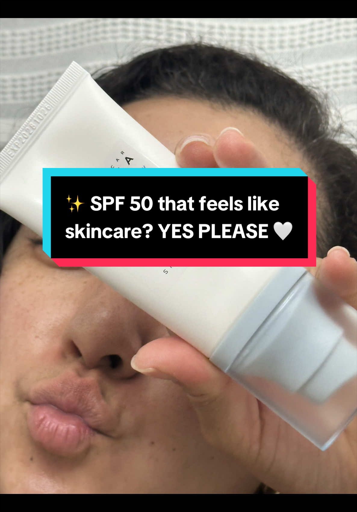 @SKIN1004 US Lightweight, hydrating, and gives my skin that fresh, glowy finish without feeling heavy. ☀️💦 The perfect last step in my morning skincare routine!#spf50 #sunscreen #skin1004centella #kbeauty 