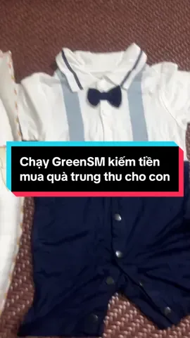 Chạy GreenSM kiếm tiền mua quà trung thu cho con #GreenSM #GreenCreator #Tetdoanvien 