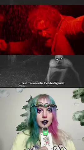 beni heyecanlandirdi degisik yaratiklar gormeyi cok seviyorum filmlerde🤡 #skinwalker #korku #paranormal #hollowtrees