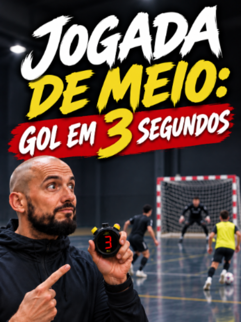JOGADA DE MEIO GOL EM 3 SEGUNDOS!!