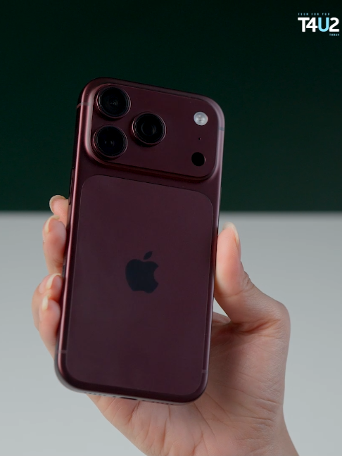 iPhone 18 Pro Burgundy လေး အခြေအနေဘယ်လိုရှိလဲ? #T4U2 #Apple #iPhone18Pro #Burgundy #A20Pro