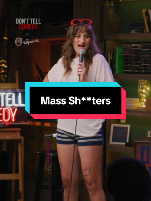 “Mass Sh**tings”🎤: @kylievincenthasrisen Your soap is a joke! Upgrade your personal care with @drsquatch #donttellcomedy #standup #comedy #genzhumor #hometown