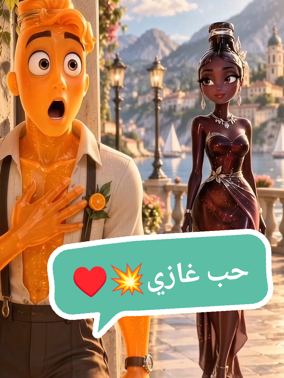 لما الحب يصير غازي… المشاكل بتفور 😂🥤❤️ ريفو وقع… بس نيرا قالت كلمتها 😭🔥 #الشعب_الصيني_ماله_حل😂😂🏃🏻‍♀️ #storytime #دراما #fypviralシ #us 