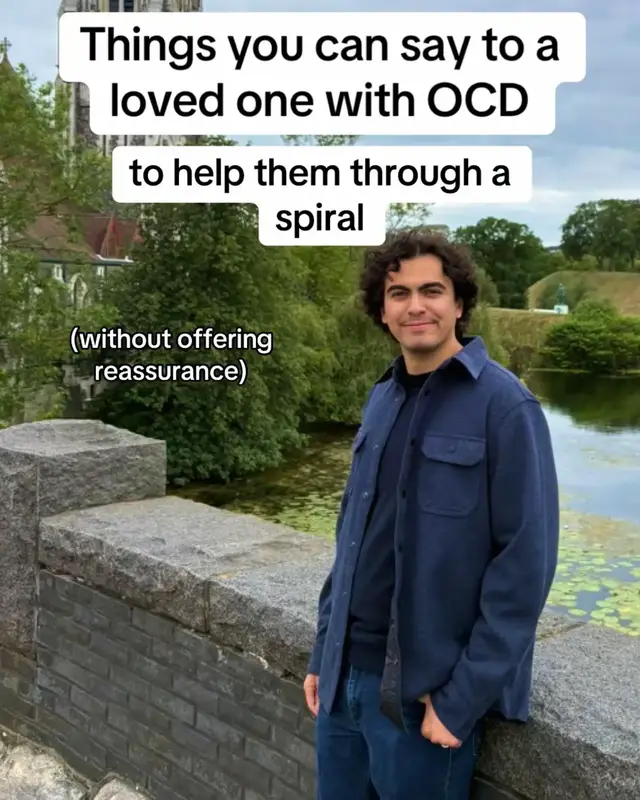When someone you love is spiraling, reassurance can feel like the kindest thing to offer.  But with OCD, repeatedly trying to prove that everything is safe can keep the reassurance cycle going.  You can still support them without answering every 