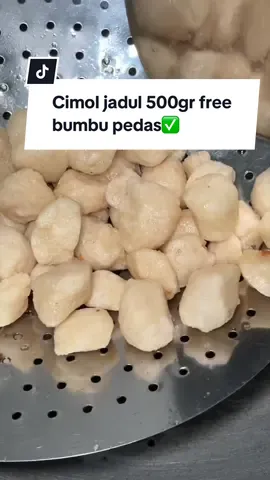 Cimol mentah original plus bumbu pedas 500gr/20rb an✅ #cimolantimeledak  #cimol  #cimolmentah  #cimoljadul 