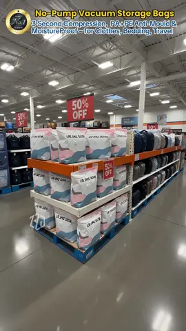 BUY 2 GET 1 FREE💨No-Pump 3D Vacuum Storage Bags