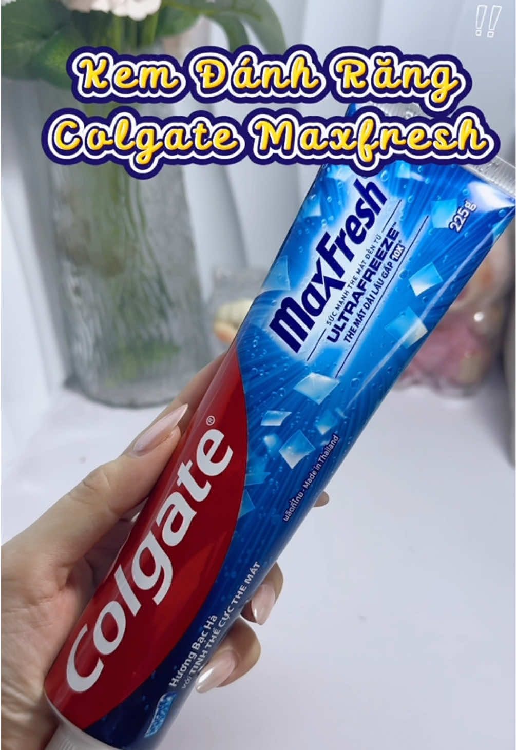 #colgate #colgatemaxfresh #kemdanhrang #hoithothommat #quangcao 