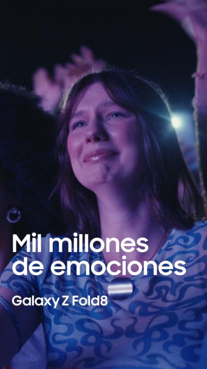 Comparte la historia de esa persona especial, como @riize_official en el escenario. #GalaxyZFold8 captura cada ángulo para que #MyFanCam ponga tu momento favorito en el centro de atención. Mil razones para cambiarte. #GalaxyAI Más información: http://spr.ly/62060BGjCUG
