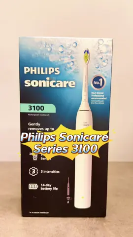 Cleaner teeth, fresher breath. Loving my Philips Sonicare 3100 for that fresh-from-the-dentist clean feeling!  #PhilipsSonicare #Sonicare3100 #OralCare #DentalCare