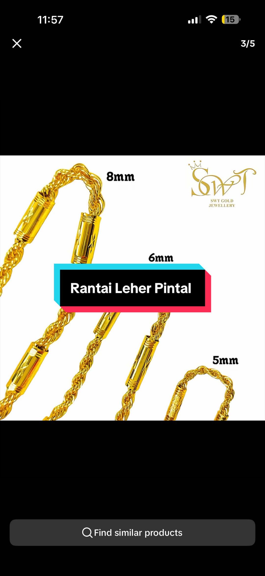#creatorsearchinsights #shop #emas#goldplatedjewelry #rantaileherpintal 