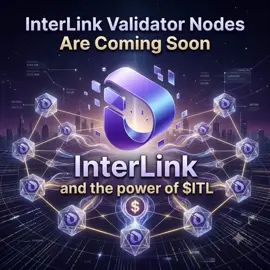 ⚡ LES NŒUDS DE VALIDATION ARRIVENT ! InterLink renforce son réseau. Plus de sécurité, plus de rapidité, plus de valeur. La puissance du $ITL se dévoile ! 👉 Mon ID : 70229453 Tu es impatient de voir ça ? Oui ou Non ! 👇 #InterLink #Validation #ITL #Technologie