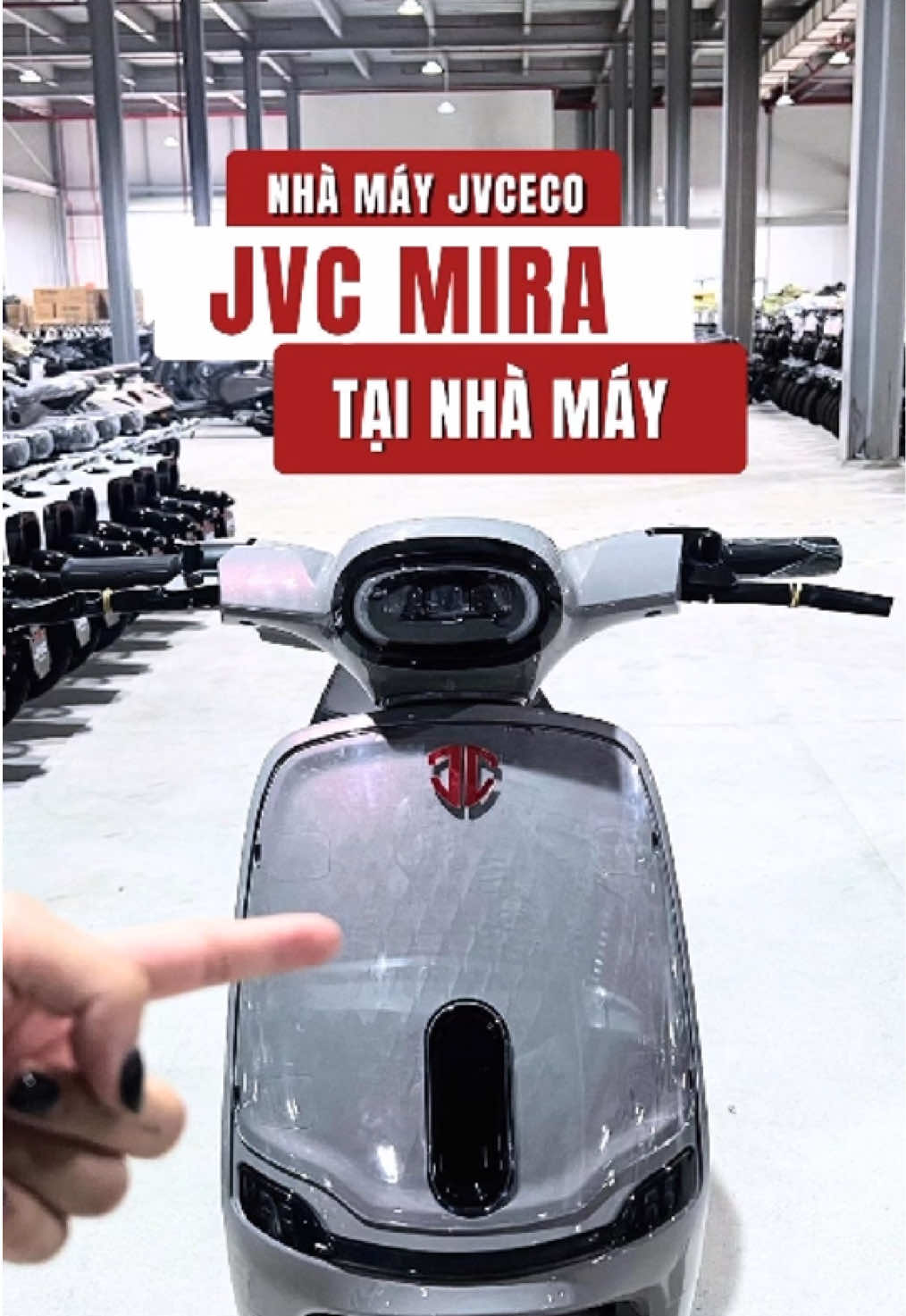JVC Mira tại nhà máy 🫶 #jvceco #xedienjvc #viralvideo #nhamayjvc #jvcmira 