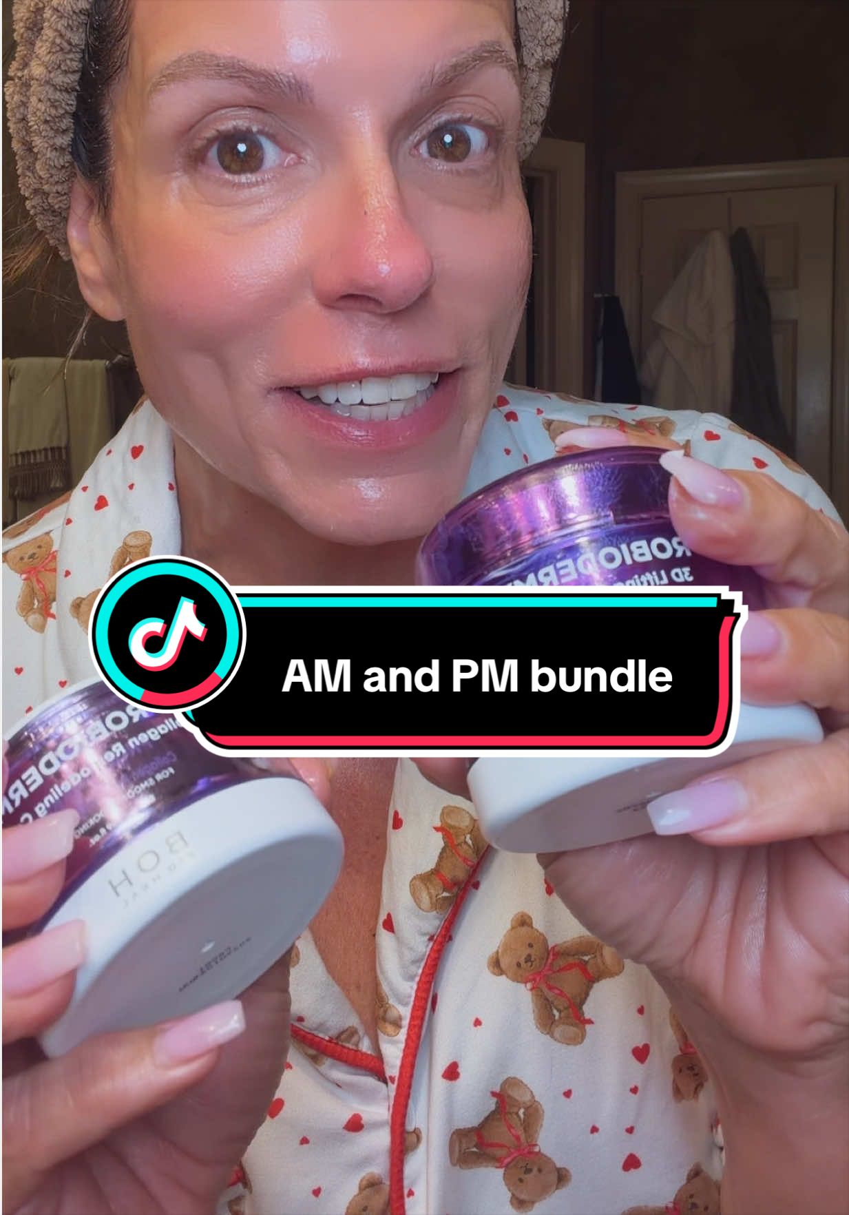 This AM + PM moisturizer duo gives you two formulas—one for your daytime routine and one to support your skin overnight. 🌙✨ #biohealboh #koreanskincare #matureskin #tiktokshopcreatorpicks #tiktokshopstockup @BIOHEAL BOH  Affiliate link. I may earn a commission if you purchase through my link. I may have received this product as a free sample. Prices are subject to change. Individual results and experiences may vary. The content reflects my personal opinion and experience and is not medical advice.