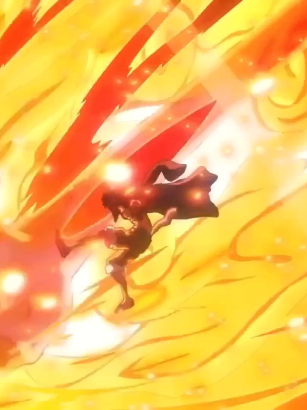 Luffy's Red Roc Made Kaido Bleed #onepiece #onepieceanime #animeedit #animes #fyp 