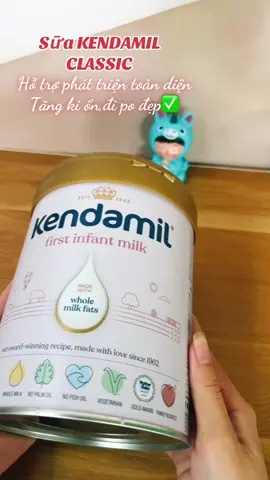SỮA KENDAMIL #HuynhTrammeBeo🐆 #mevabe #kendamil #kendamilclassic #suaphattrientoandien 