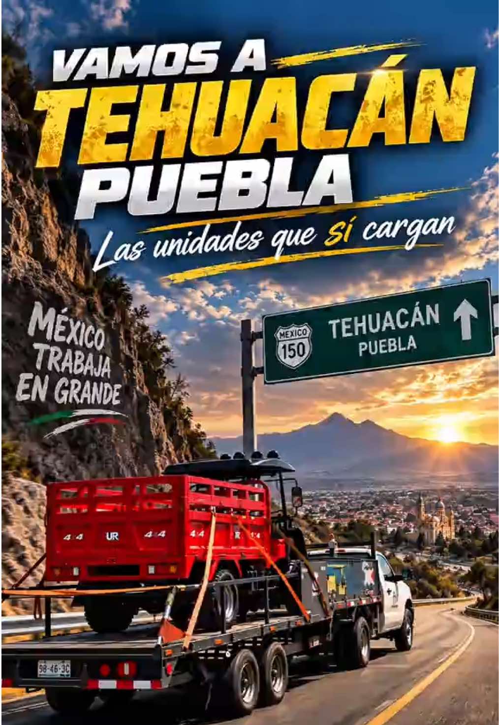 Vamos a entregar 2 unidades cuatrimoto 4x4 a Tehuacán 😎🇲🇽 Lo especial de esta entrega es que este cliente ya tiene 2 motocarros con cabina cerrada 350cc #acreimex #lasmotosquesicargan #motosgriot