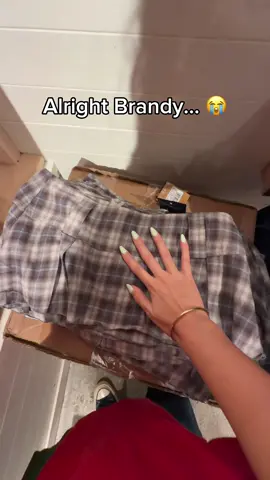 It is in fact the size of a belt 😳😭 #brandymelville #brandy #miniskirt #brandyfinds #style 