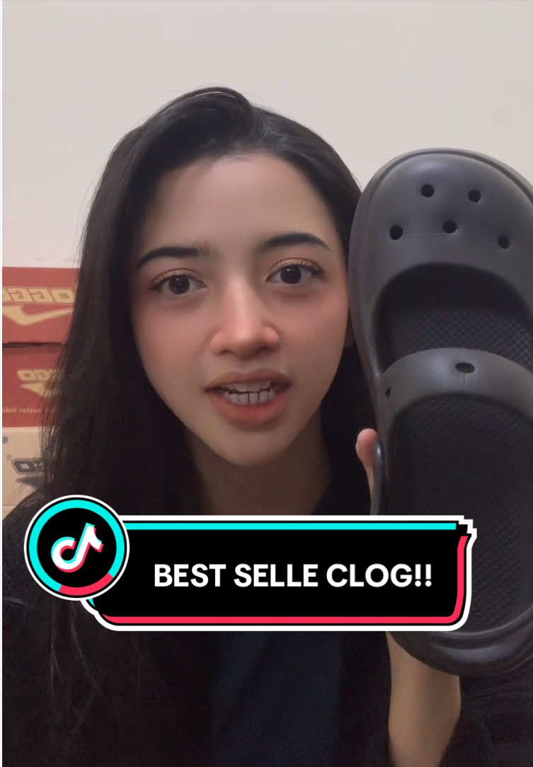 Best seller clog!! Mochi series!!😍🥰#fyp #loggo #bestseller #hargamurah #sendaldaily (Jelita)