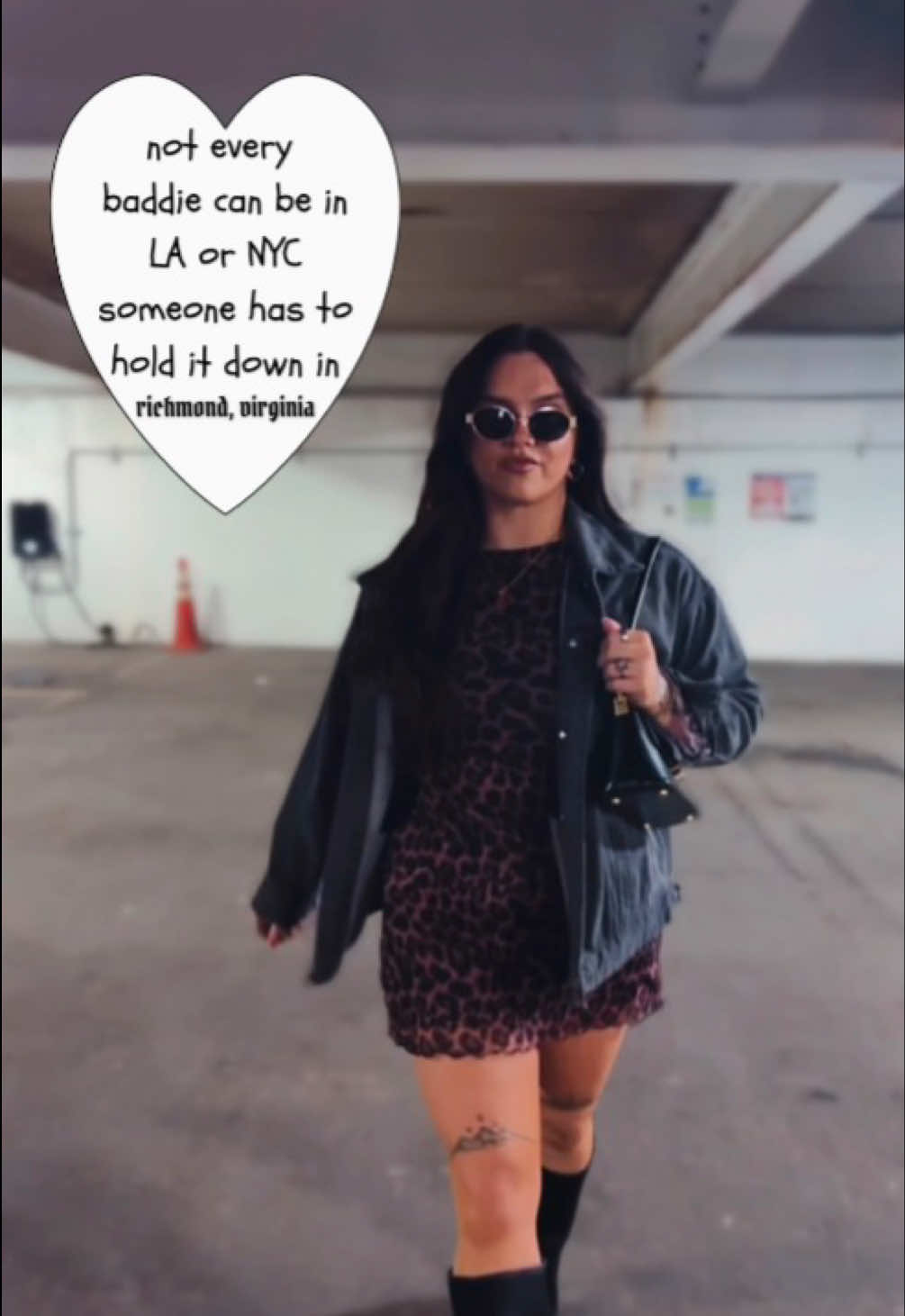 rva baddie obvi had to clock in #rva #richmondva 