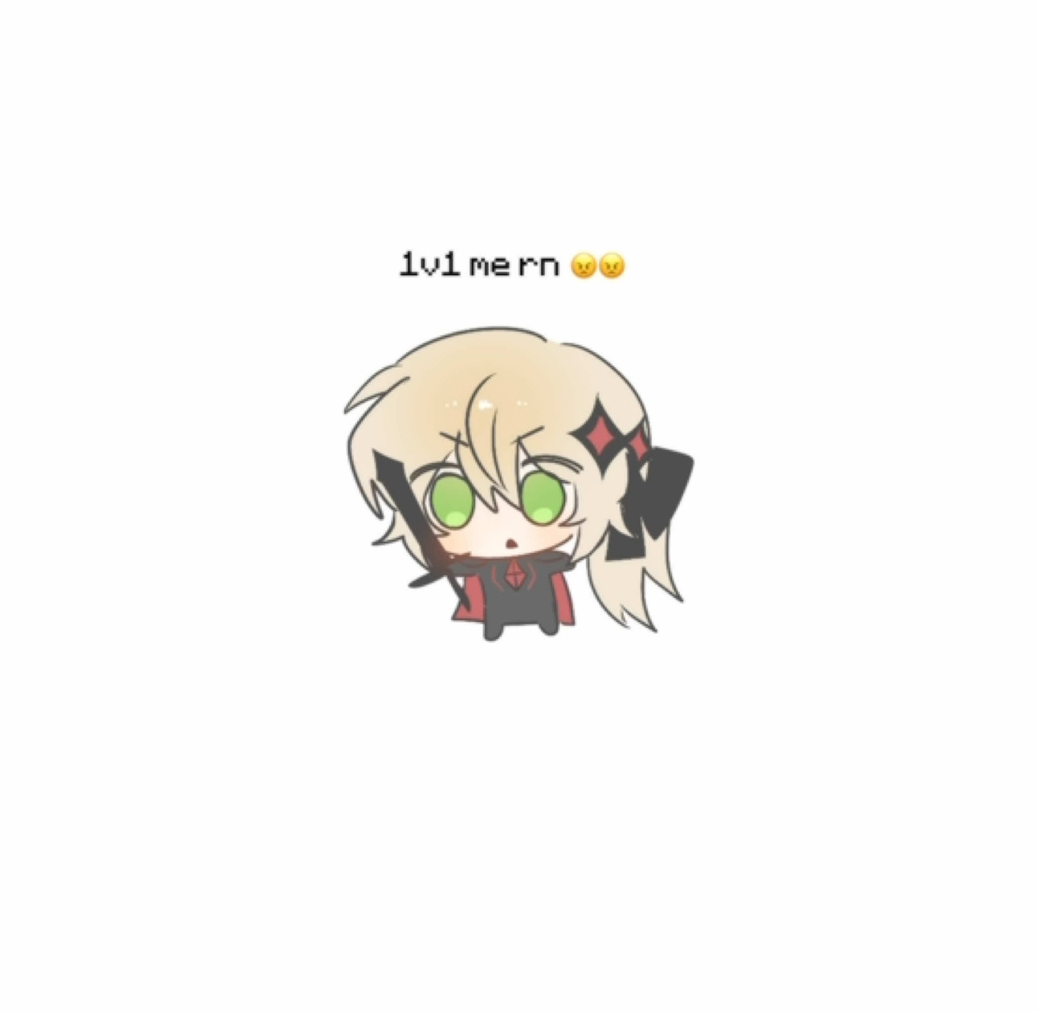 Fight w me rn judy ! ! | I used @/kantkommunikate video as a ref! | #sharpness #sharplow #fyp #Minecraft #chibi 