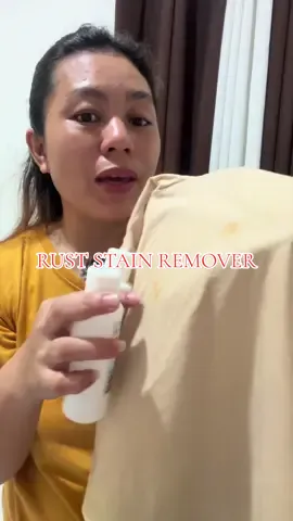 Legit pwede sa decolor na pangtanggal kalawang #ruststainremover #rustremoverclothes #ruststain 