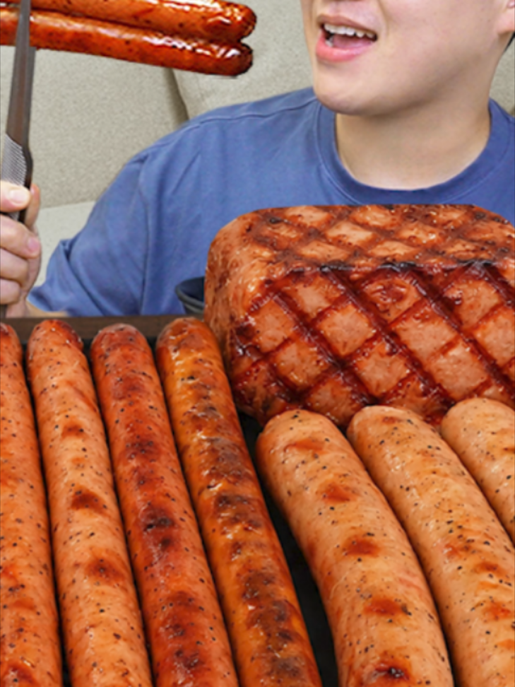 Sausages & Bukdak Mukbang!!!🌭🔥 #foryou #foryourpage #foru #fyp #foryoupage #asmr #mukbang #mukbangkorean #cookingasmr #cooking #cook #sausages #bukdak #hotdog #spam #소세지 #불닭볶음면
