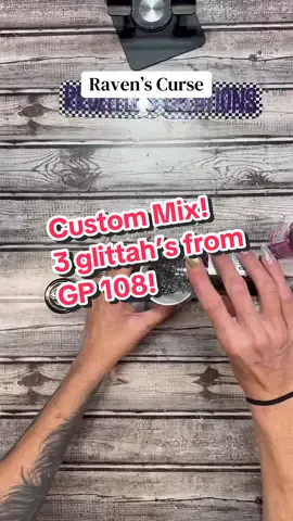 CUSTOM GLITTER MIX MOMENT! 🖤💜✨ I mixed Raven’s Curse, Coven Queen and Thorned Rose from my Glitter Pack 108—and baby, LOOK at all that sparkle and dimension! 😮‍💨 But this bad boy is nowhere near finished. Stay tuned because we’re adding patterned vinyl and turning her into a peekaboo! 👀🔥 What do y’all think I’m doing to this one? #rrozellescreations #glittermix #customglittermix #peekabootumbler #glittertumblers   