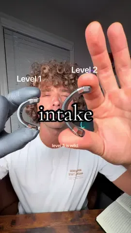 Which level are you  #intake #intakebreathing #breathing #nasalstrips #nasalbreathing 