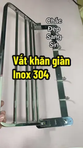 Vắt khăn giàn inox 304 #vietmygiadung #giadungtienich #vatkhangian #xuhuong 