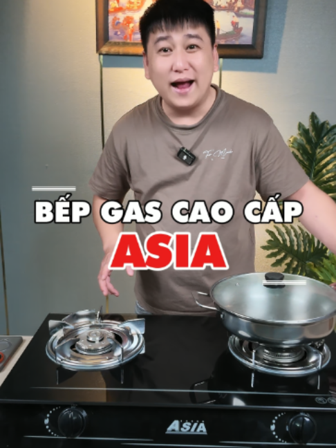 Bếp gas đôi ASIA đầu đốt Inox khung cao #bepgasdoi #bepgascaocap #bepgasasia #xuhuongtiktok #cuongtothemoon