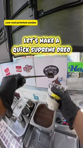 POV: Let's make a Supreme Oreo #famdaes #softserve #fries #twisters #mojos 