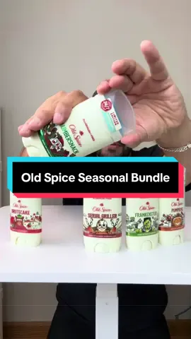 Smell fresh for the holidays #oldspice #deodrant #limitededition    