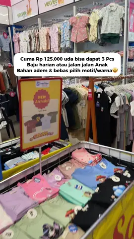 In This Economy Masih Bisa Beli Baju Anak Kece Bahan Super Adem Modal Rp 125.000!!🥰