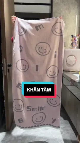 Khăn tắm siêu to #vutrudogiadung #khantam 