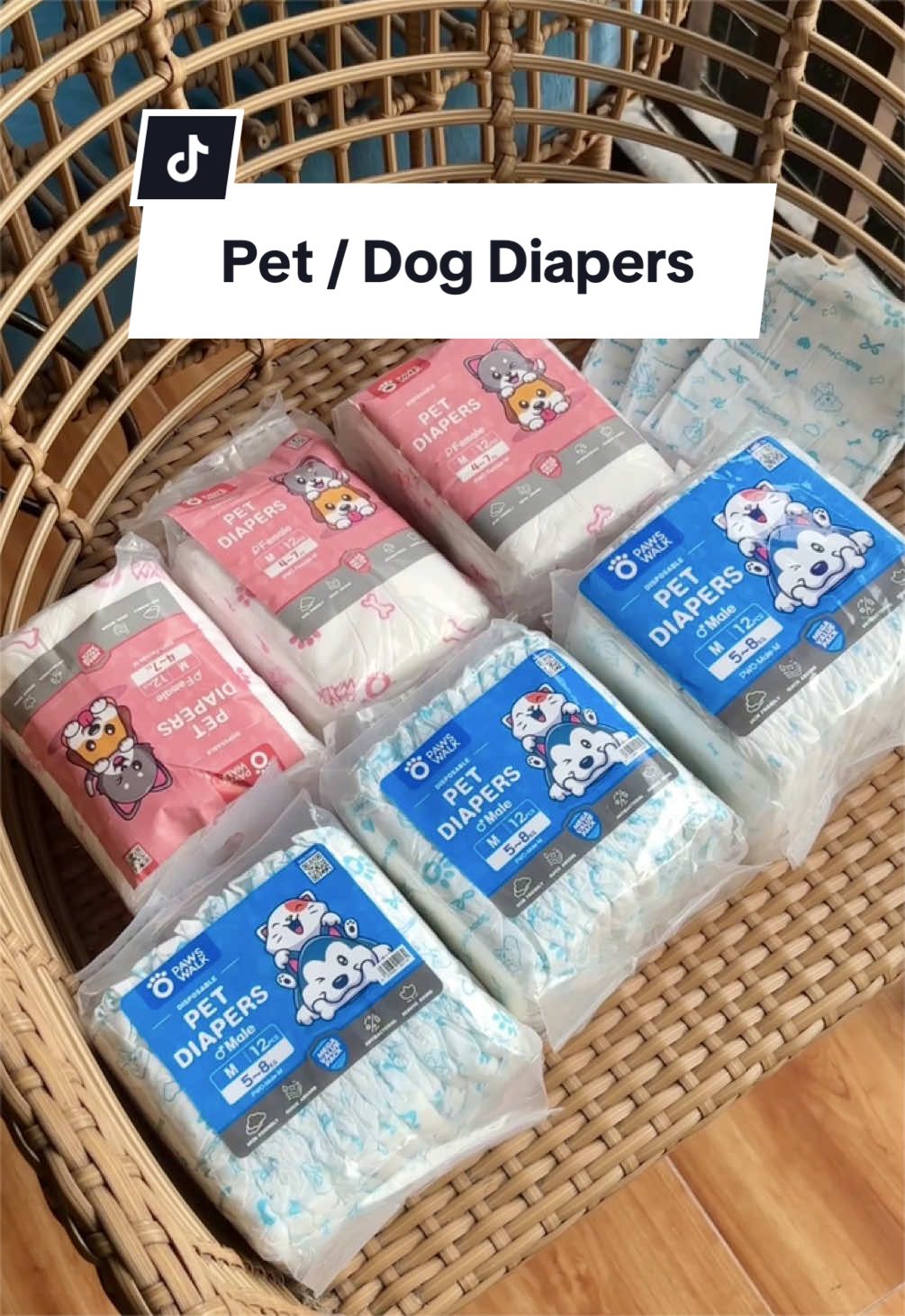 PawsWalk Pet / Dog Diaper #petdiaper #dogdiaper #pawswalk #diapers #dog 