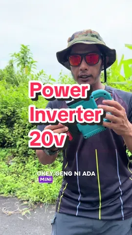 Power inverter 20v #powerinverter #usb #lampu #20v 