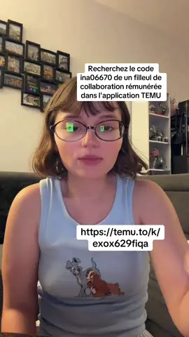 #ad L’un de mes petits boulots est de créer du contenu avec Temu ! Je crée du contenu, partage mes liens et gagne de l’argent pendant mon temps libre. Cherchez mon code [ina06670] dans l’application Temu pour rejoindre le programme d’influenceurs et lancer votre propre activité parallèle. Le liens temu: https://temu.to/k/exox629fiqa #temu #temucreator #sidehustle #sidehustleideas  @Temu 