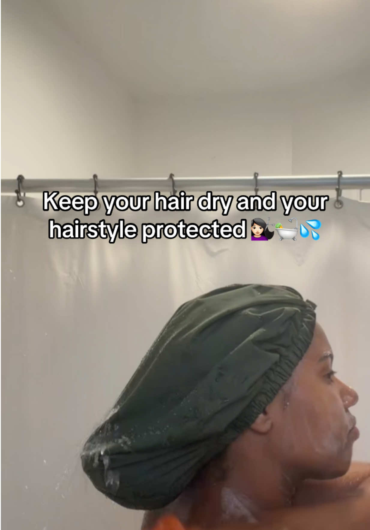 🛀#yanibest #yanibestsatinbonnet #yanibestshowercap 