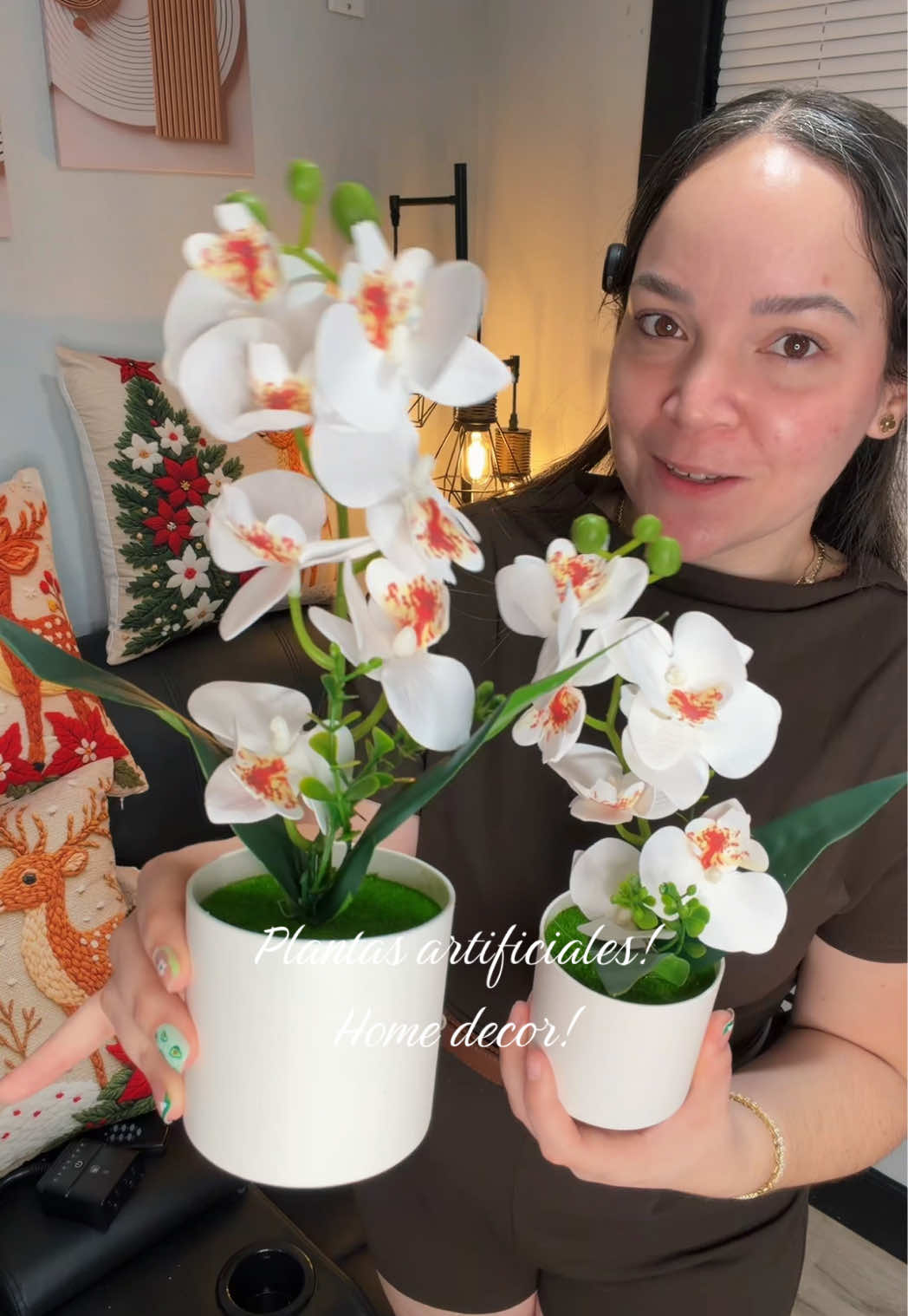 Plantas decorativas para la casa artificiales de orquídeas #plantasdecorativas #plantasdeorquideas #orquideas #homedecor 