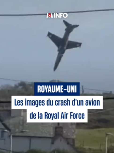 Un avion d'entraînement de la Royal Air Force s'est écrasé ce 23 septembre près d'une base aérienne du Pays de Galles. Les deux pilotes ont eu le temps de s'éjecter et ils ne souffrent que de blessures minimes. Les raisons du crash sont encore inconnues, une enquête est en cours. #SinformersurTiktok #actu #crash #avion