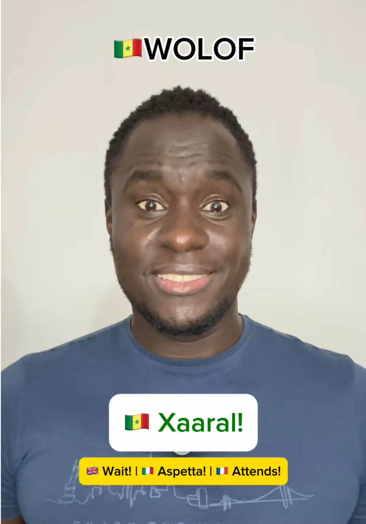 How do you say “Look at ME” or “Wait for ME” in Wolof? 👀🇸🇳 In today’s Reel, we learn a super useful pattern: how to direct an action toward yourself! “Waxal Wolof ak man” (Speak Wolof with me)! A huge thank you for your incredible support—my group classes are officially SOLD OUT! If you missed the enrollment, don’t worry: click the link in my bio to join the WAITLIST and be the first to get notified when new spots open up! 🚀 - Come si dice “GuardaMI” o “AspettaMI” in Wolof? 👀🇸🇳 Nel Reel di oggi impariamo un meccanismo utilissimo: come dirigere un’azione verso te stesso! “Waxal Wolof ak man” (Parla Wolof con me)! Grazie di cuore per il supporto incredibile: i miei corsi di gruppo sono ufficialmente SOLD OUT! Se non sei riuscito a iscriverti, non preoccuparti: clicca il link in bio per iscriverti alla LISTA D’ATTESA e avere la priorità assoluta quando apriranno nuovi posti! 🚀 - Comment dire “Regarde-MOI” ou “Attends-MOI” en wolof ? 👀🇸🇳 Dans le Réel d’aujourd’hui, on apprend une règle super pratique : comment diriger une action vers soi-même ! “Waxal Wolof ak man” (Parle wolof avec moi) ! Un immense merci pour votre soutien : mes cours de groupe sont officiellement COMPLETS ! Si vous avez raté les inscriptions, pas de panique : cliquez sur le lien dans ma bio pour rejoindre la LISTE D’ATTENTE et être prioritaire à la prochaine session ! 🚀 #wolof #senegal #teranga #gambia #learnwolof 
