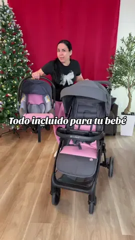 Todo incluido para tu bebé, coche y car seat en un mismo precio. #parabebes #maternidad #maternity #babytrend #cocheparabebe 
