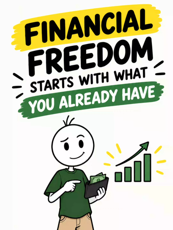 Financial Freedom Starts With What You Already Have 💰 #FinancialFreedom #MoneyManagement #PersonalFinance #MoneyTips 