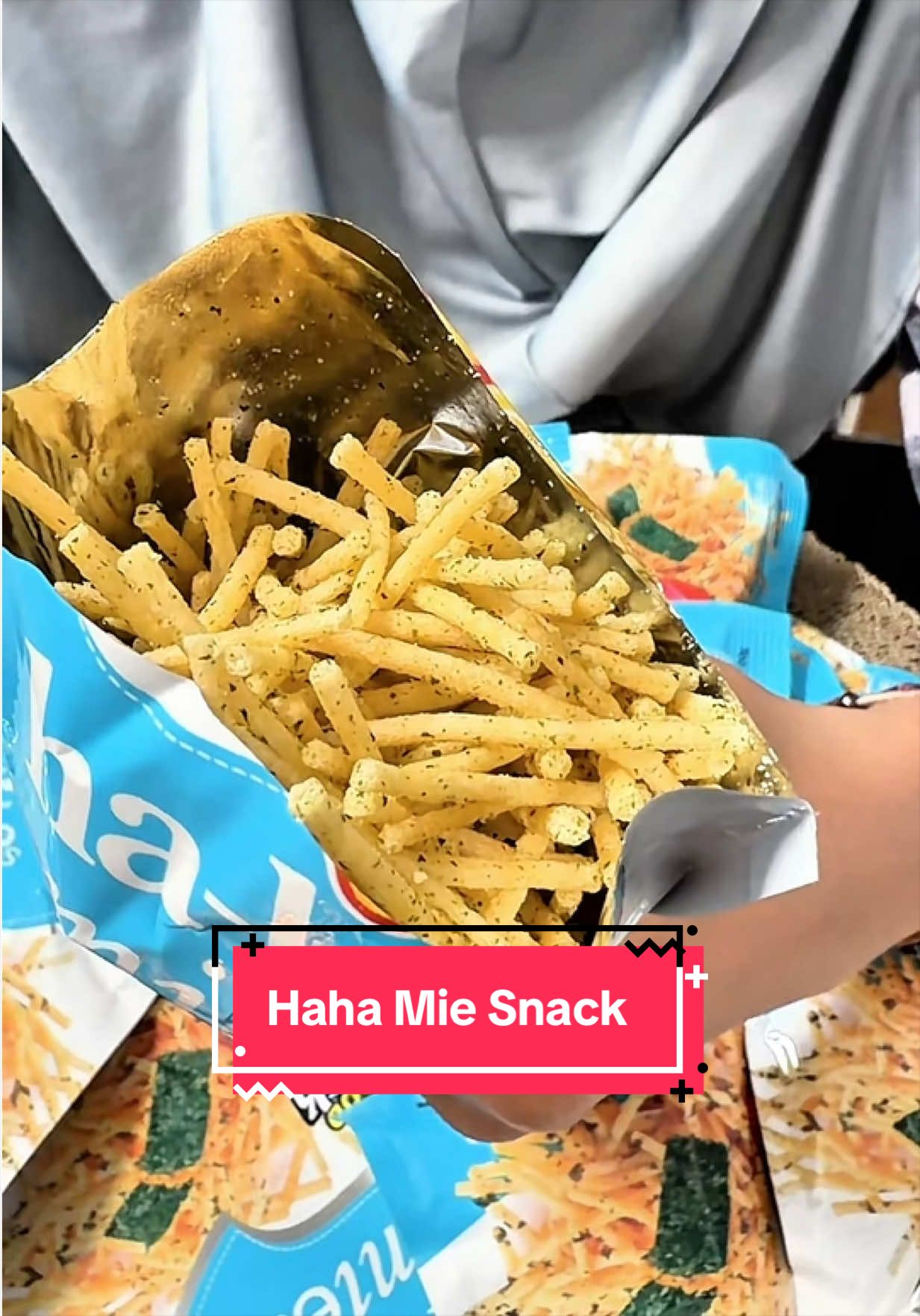 Cemilan enak favorite para bocil! 😍🫶🏻 #hahamie #snackenak #snackmurah #jajanantiktok #cemilanviral 